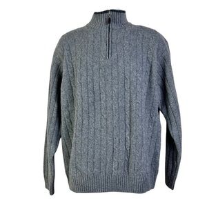 Daniel Blasi Men’s Sweater Long Sleeve Gray Size L